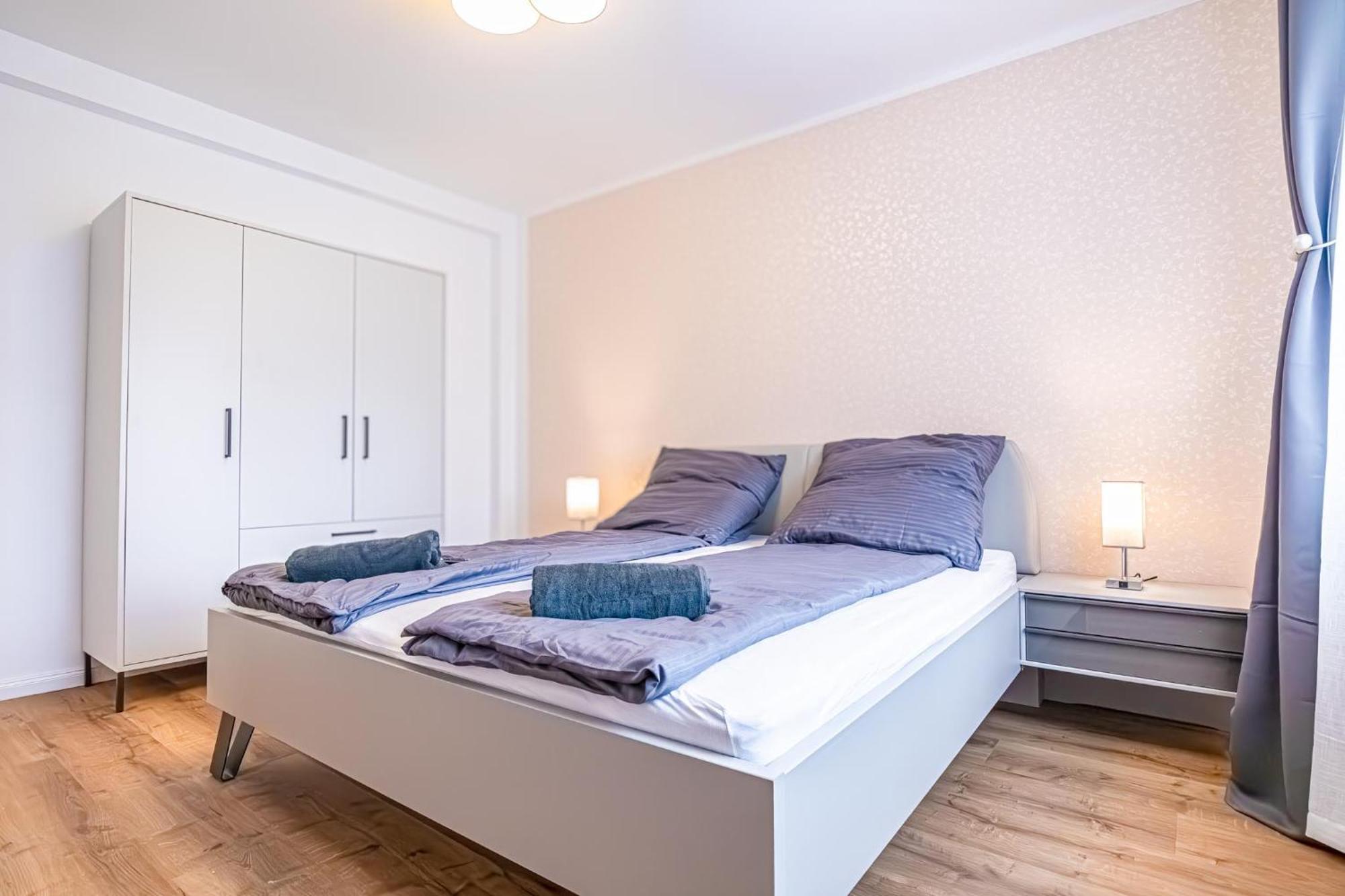 Charming 1Br And 1Lr Apt Modern Design Donaustadt Bécs Kültér fotó