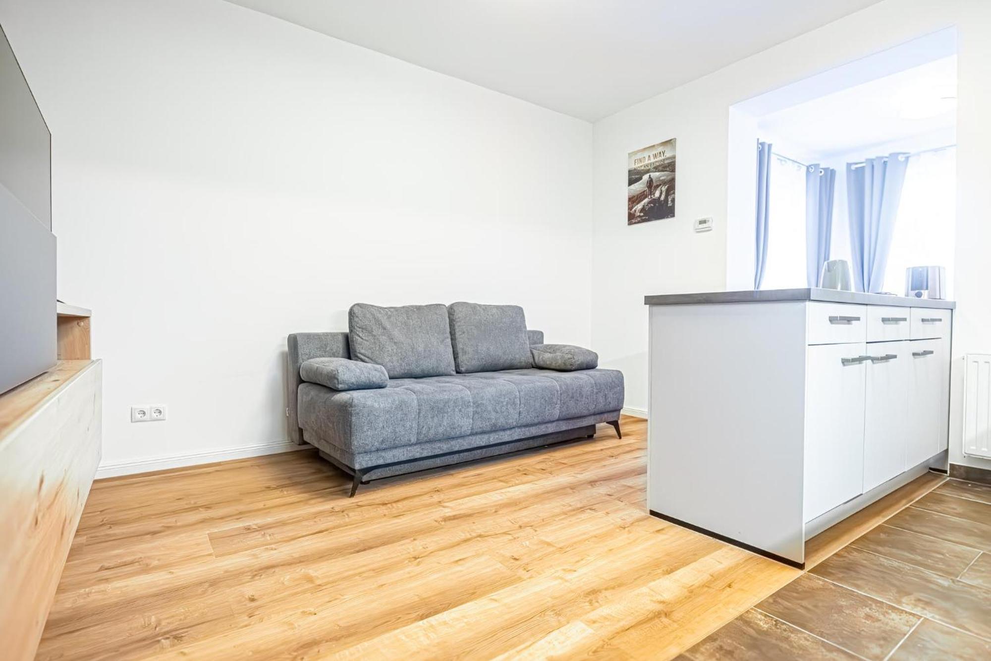 Charming 1Br And 1Lr Apt Modern Design Donaustadt Bécs Kültér fotó